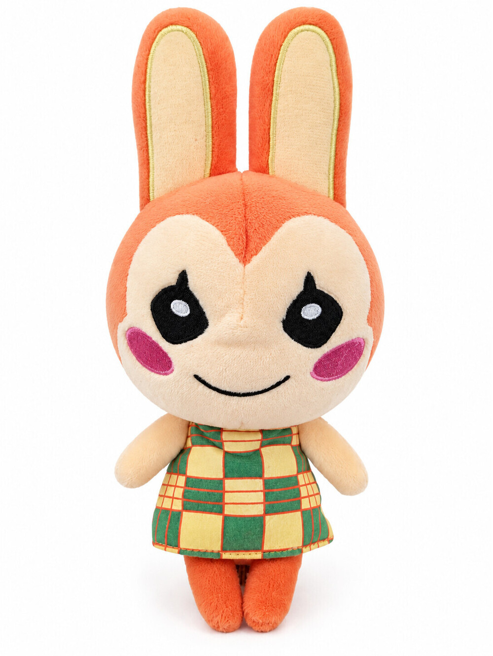 Animal Crossing Bunnie Plush 9" Little Buddy Rabbit Villager Plaid